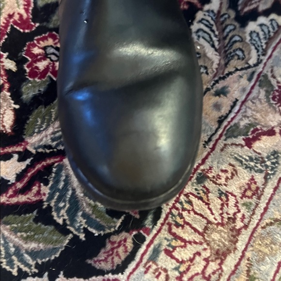 Tory Burch Black Leather Heeled Boots - Picture 15 of 16
